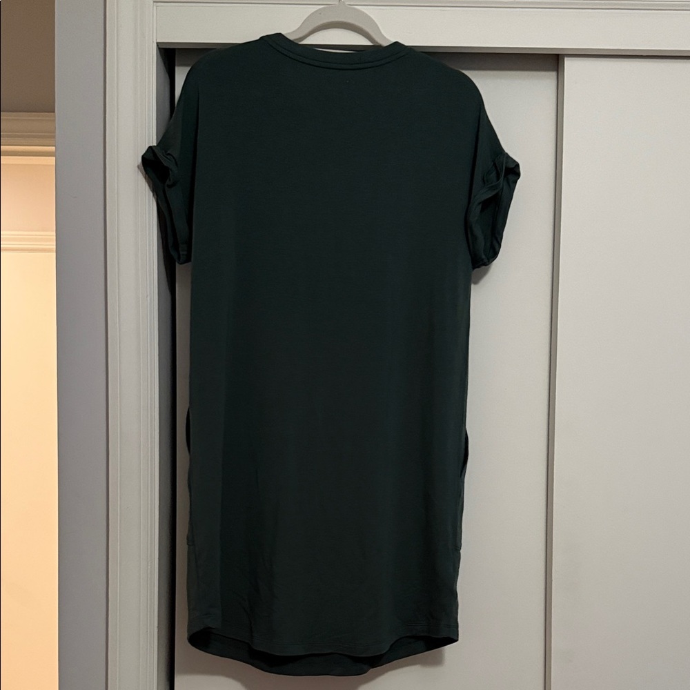 Lou & Grey Dark Green Casual Dress - Picture 3 of 4